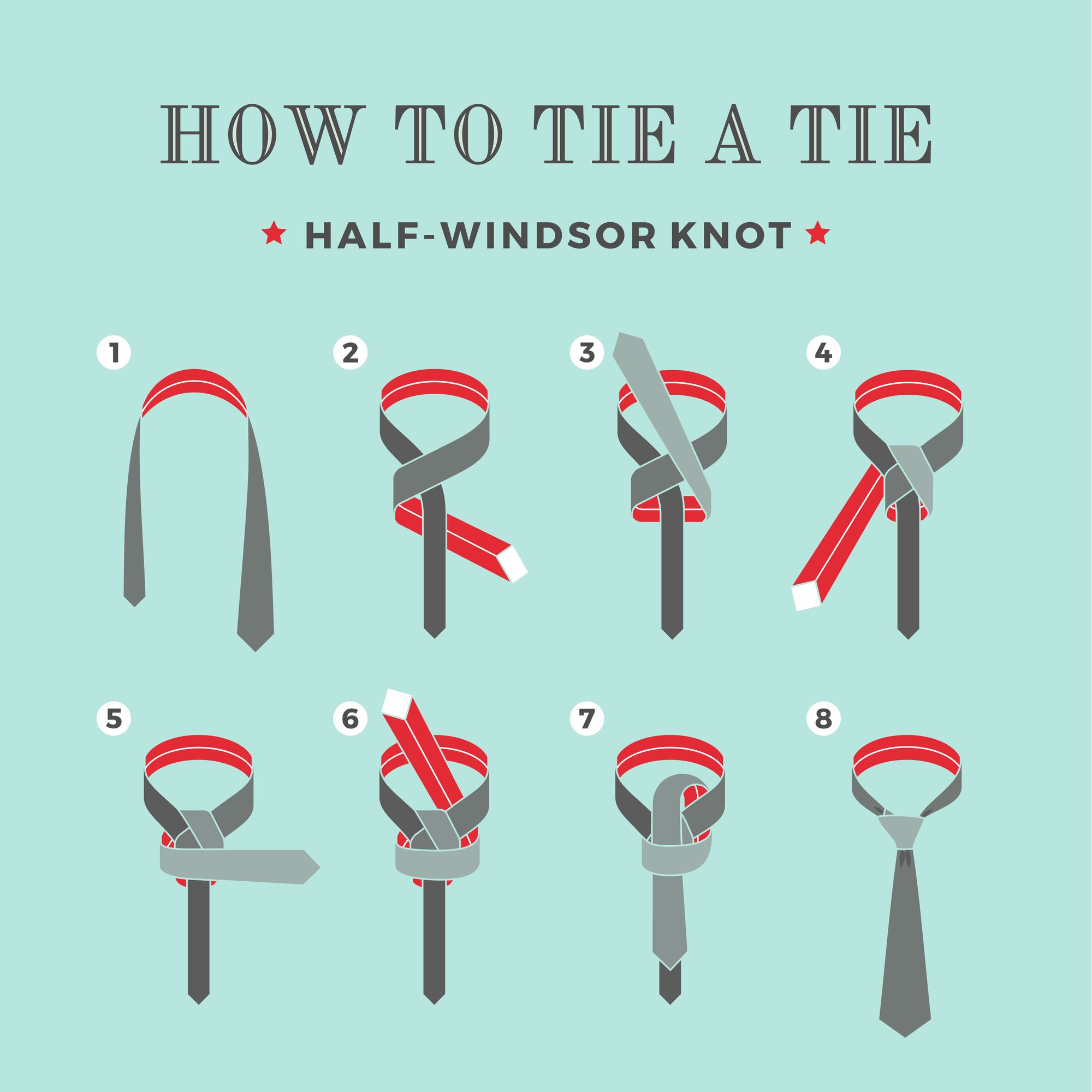 Types of Tie Knots: How To Tie a Bow Tie, Windsor and Half Windsor Knot and  Four in Hand