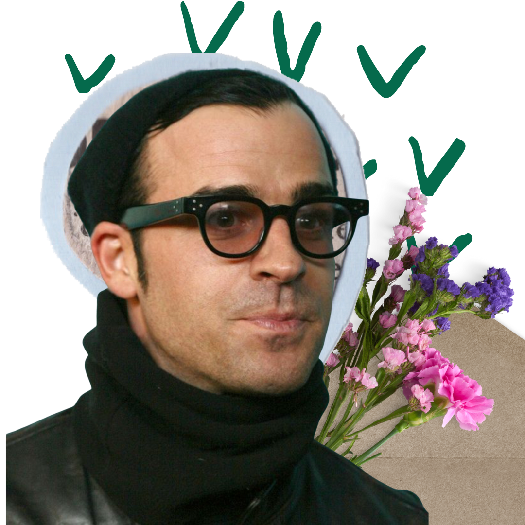 Stylish celebrity Justin Theroux