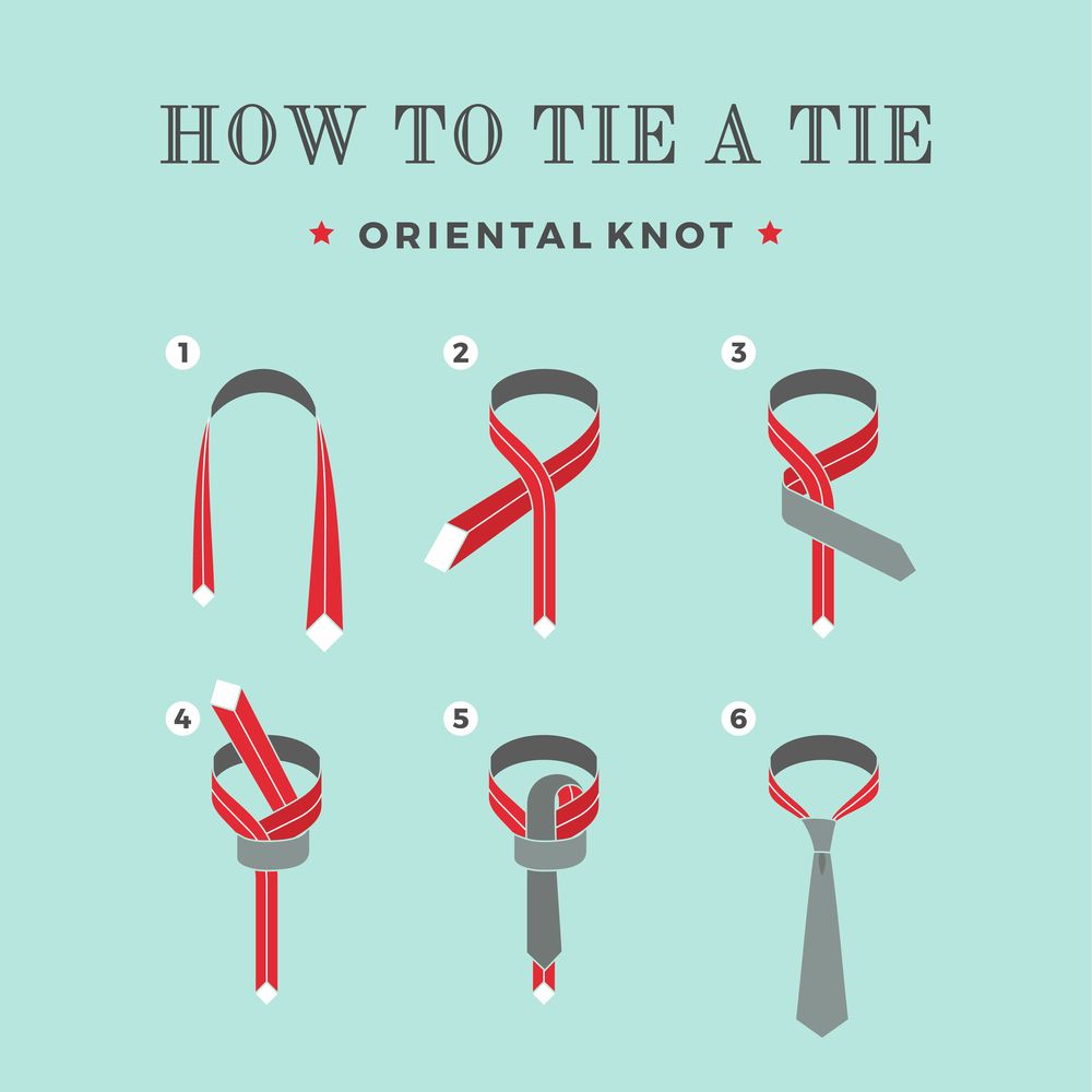 How To Tie A Simple Knot (Oriental Knot)