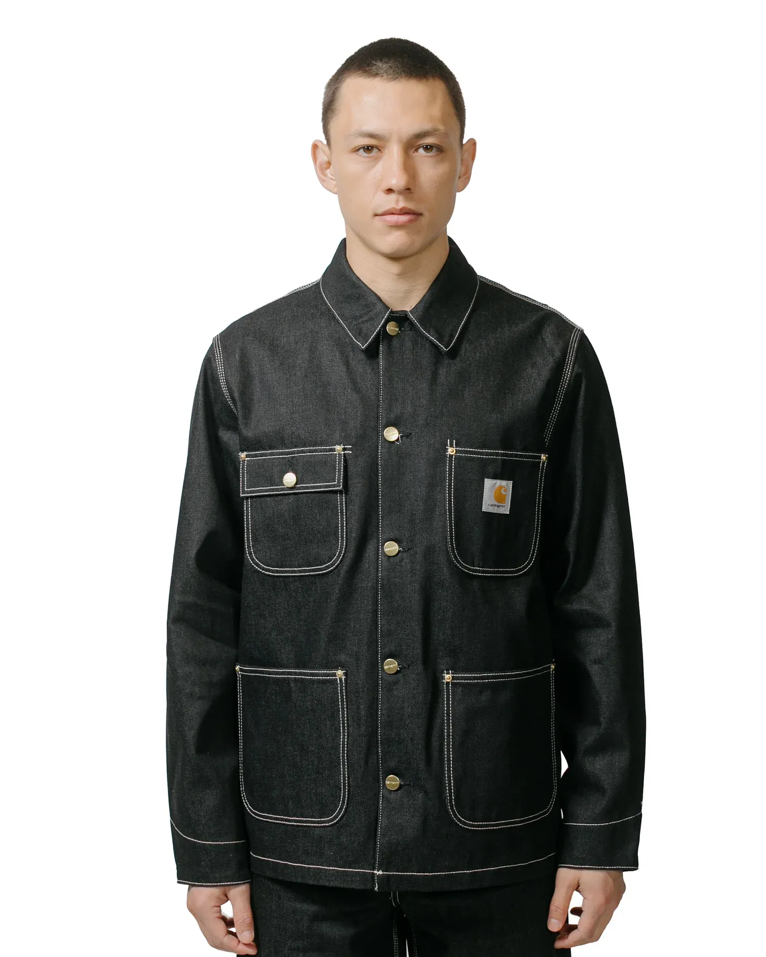 The Men's Denim Chore Coat is Unassailable