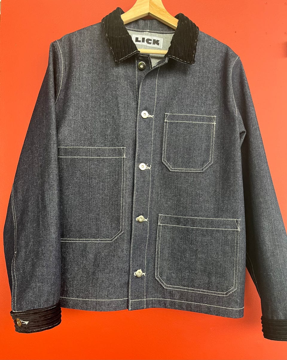 The Men's Denim Chore Coat is Unassailable