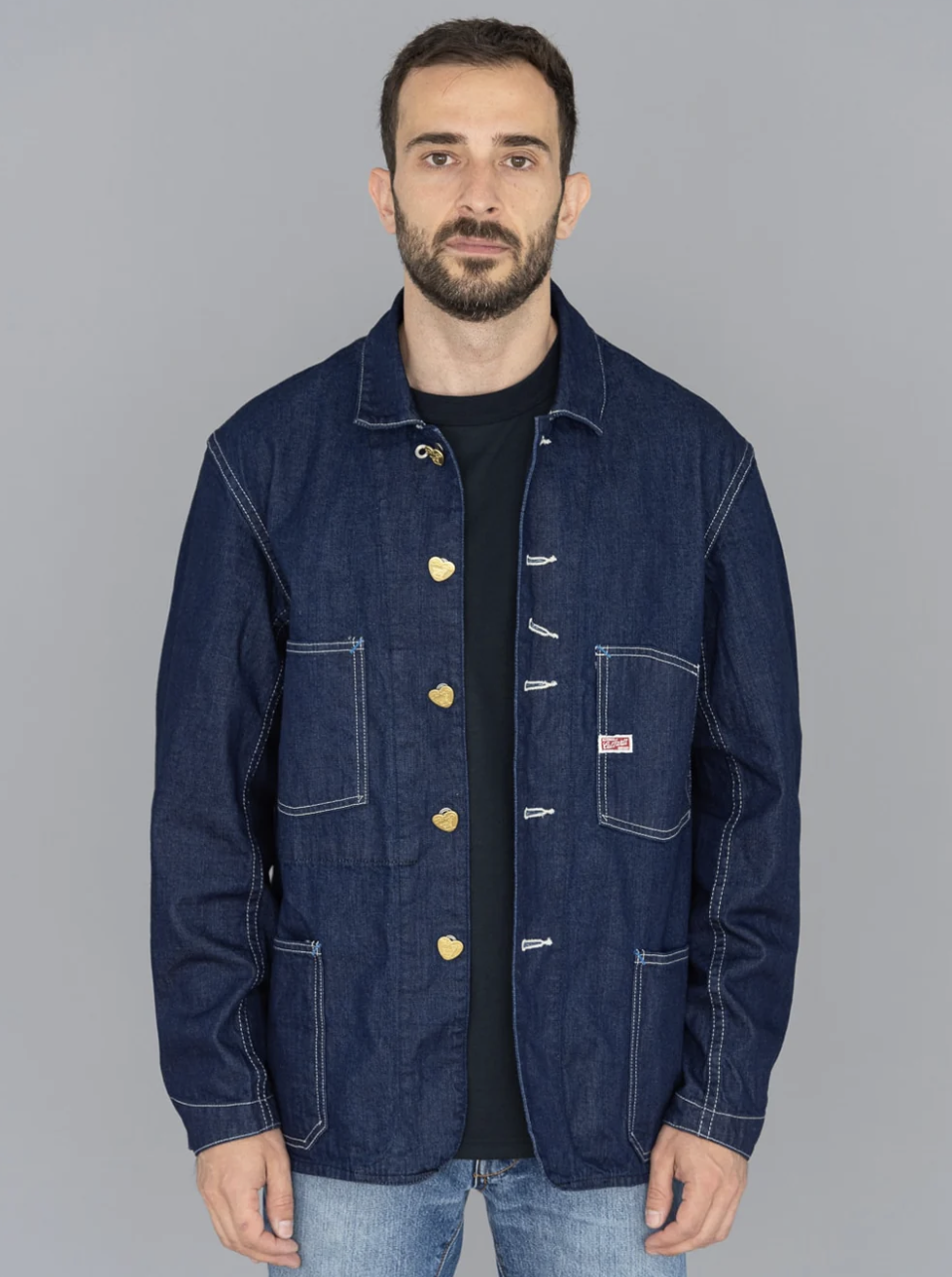 The Men's Denim Chore Coat is Unassailable