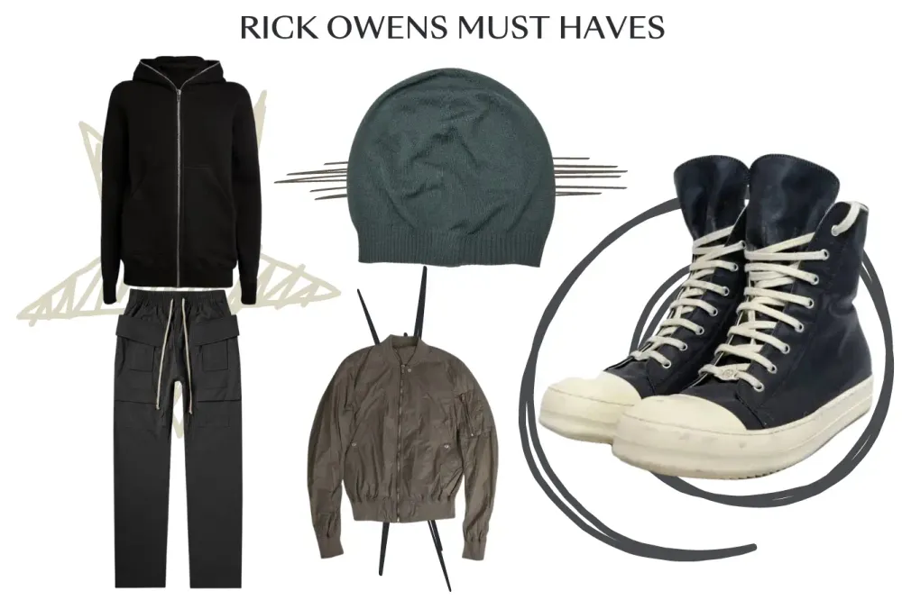 The Curated Man: Rick Owens Must Haves post image