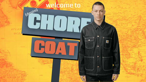 The Men's Denim Chore Coat is Unassailable